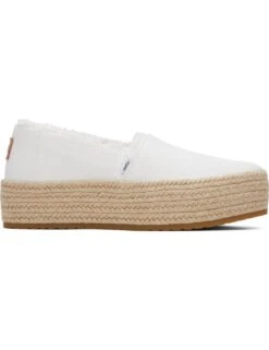 Toms Canvas Flatform Espadrilles