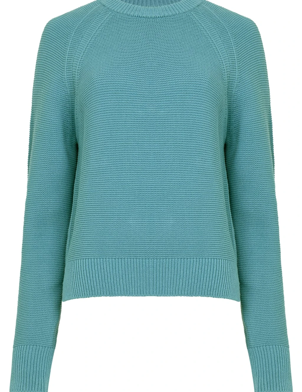 French Connection Pure Cotton Textured Crew Neck Jumper 2 French Connection Pure Cotton Textured Crew Neck Jumper - Image 2