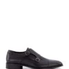 Dune London Leather Double Monk Strap Shoes -Marks And Spencer Shop MS 10 T83 7913S Y0 X EC 0