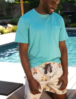 Cyberjammies Cotton Rich Scooter Print Pyjama Shorts -Marks And Spencer Shop MS 10 T83 8020 T0 X EC 1