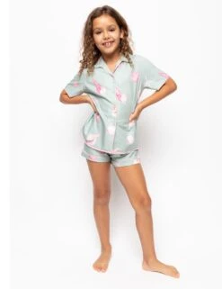 Cyberjammies Cotton Rich Shell Print Short Pyjama Set (2-13 Yrs)