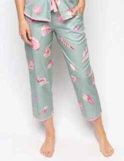 Cyberjammies Cotton Modal Shell Print Pyjama Bottoms