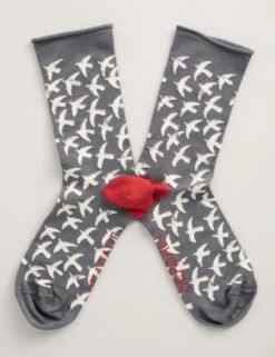 Seagull Ankle High Socks