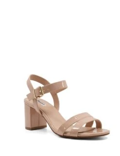 Dune London Glitter Ankle Strap Block Heel Sandals -Marks And Spencer Shop MS 10 T83 8373T JT X EC 1
