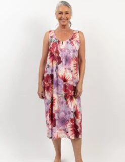 Cyberjammies Cotton Modal Floral Long Nightdress