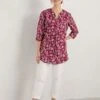 Organic Cotton Floral Tunic -Marks And Spencer Shop MS 10 T83 8449T A4 X EC 0