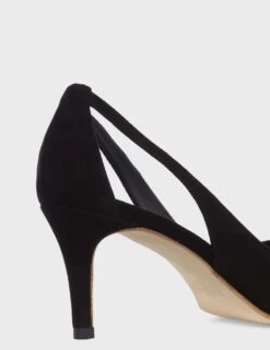 Suede Kitten Heel Pointed Court Shoes -Marks And Spencer Shop MS 10 T83 8547S Y0 X EC 2