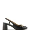 Dune London Leather Block Heel Slingback Shoes -Marks And Spencer Shop MS 10 T83 8611S Y0 X EC 90
