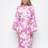 Cyberjammies Cotton Modal Petal Print Long Dressing Gown 41 Cyberjammies Cotton Modal Petal Print Long Dressing Gown -Marks And Spencer Shop MS 10 T83 8631S A7 X EC 0