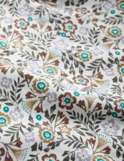 Organic Cotton Floral Notch Neck Blouse -Marks And Spencer Shop MS 10 T83 8847T V4 X EC 3