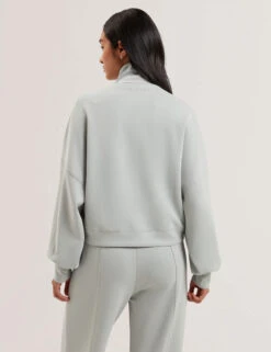 Ted Baker Modal Blend Textured Zip Up Sweatshirt 10 Ted Baker Modal Blend Textured Zip Up Sweatshirt -Marks And Spencer Shop Modal Blend Textured Zip Up Sweatshirt 2