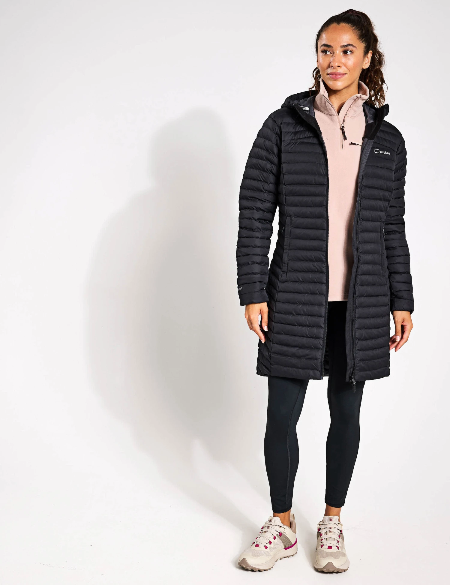 Berghaus Nula Micro Hooded Longline Puffer Jacket 2 Berghaus Nula Micro Hooded Longline Puffer Jacket - Image 2