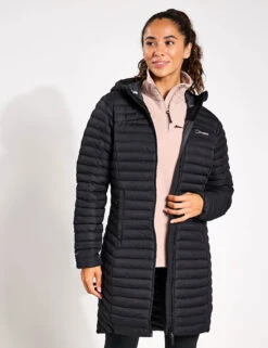Berghaus Nula Micro Hooded Longline Puffer Jacket