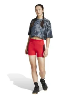 ADIDAS Optime 3-Stripes Compression Sports Shorts 22 ADIDAS Optime 3-Stripes Compression Sports Shorts -Marks And Spencer Shop Optime 3 Stripes Compression Sports Shorts 2