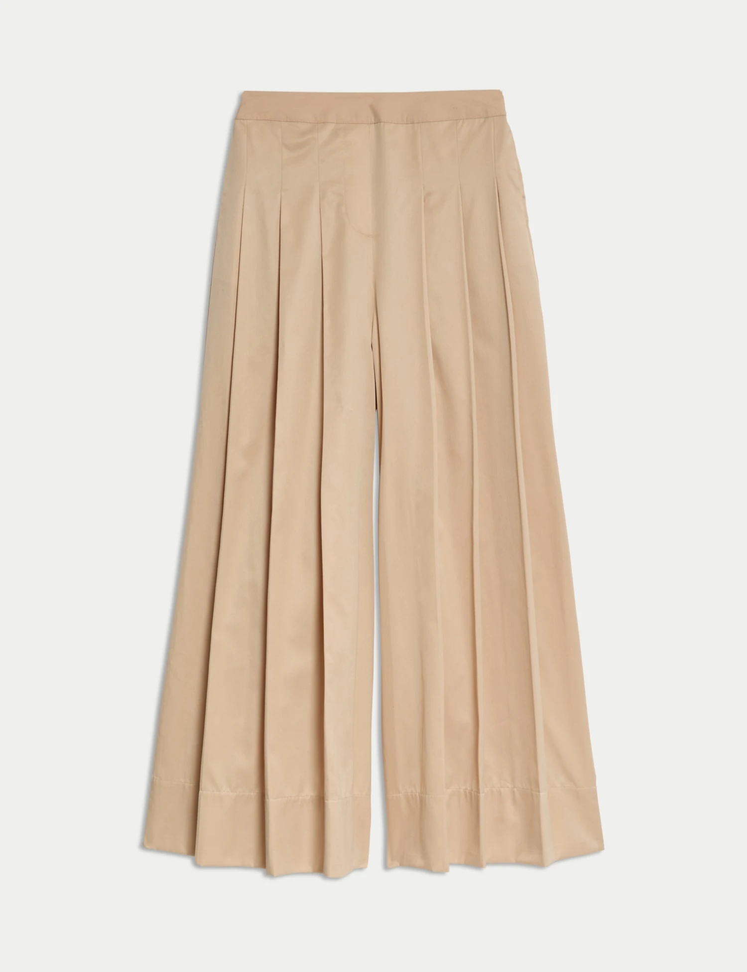 Pleat Front Super Wide Leg Trousers 2 Pleat Front Super Wide Leg Trousers - Image 2
