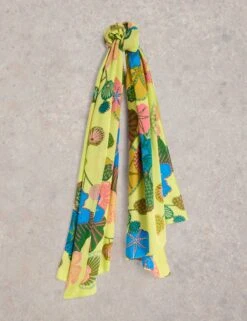WHITE STUFF Printed Floral Scarf
