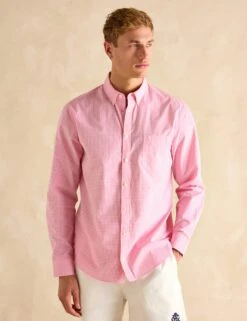 Joules Pure Cotton Check Oxford Shirt