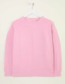 Pure Cotton Crew Neck Sweatshirt