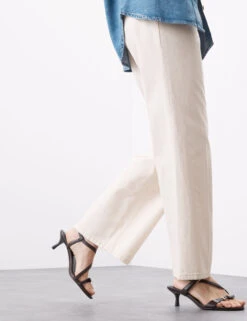 Pure Cotton High Waisted Wide Leg Jean -Marks And Spencer Shop Pure Cotton High Waisted Wide Leg Jean 6