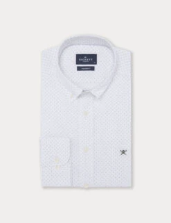 Hackett Pure Cotton Polka Dot Oxford Shirt -Marks And Spencer Shop Pure Cotton Polka Dot Oxford Shirt 2