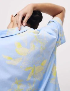 Pure Cotton Printed Pyjama Top -Marks And Spencer Shop Pure Cotton Printed Pyjama Top 4