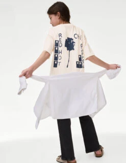 Pure Cotton Red Hot Chili Peppers T-Shirt (6-16 Yrs)