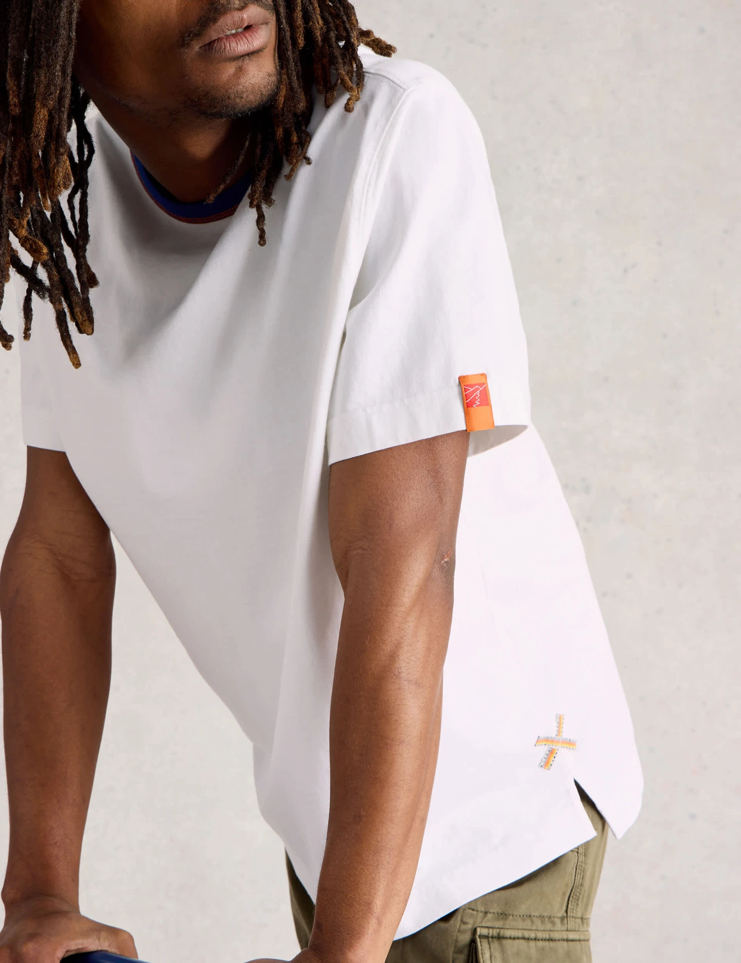 WHITE STUFF Pure Cotton Ringer T-Shirt 5 WHITE STUFF Pure Cotton Ringer T-Shirt - Image 5