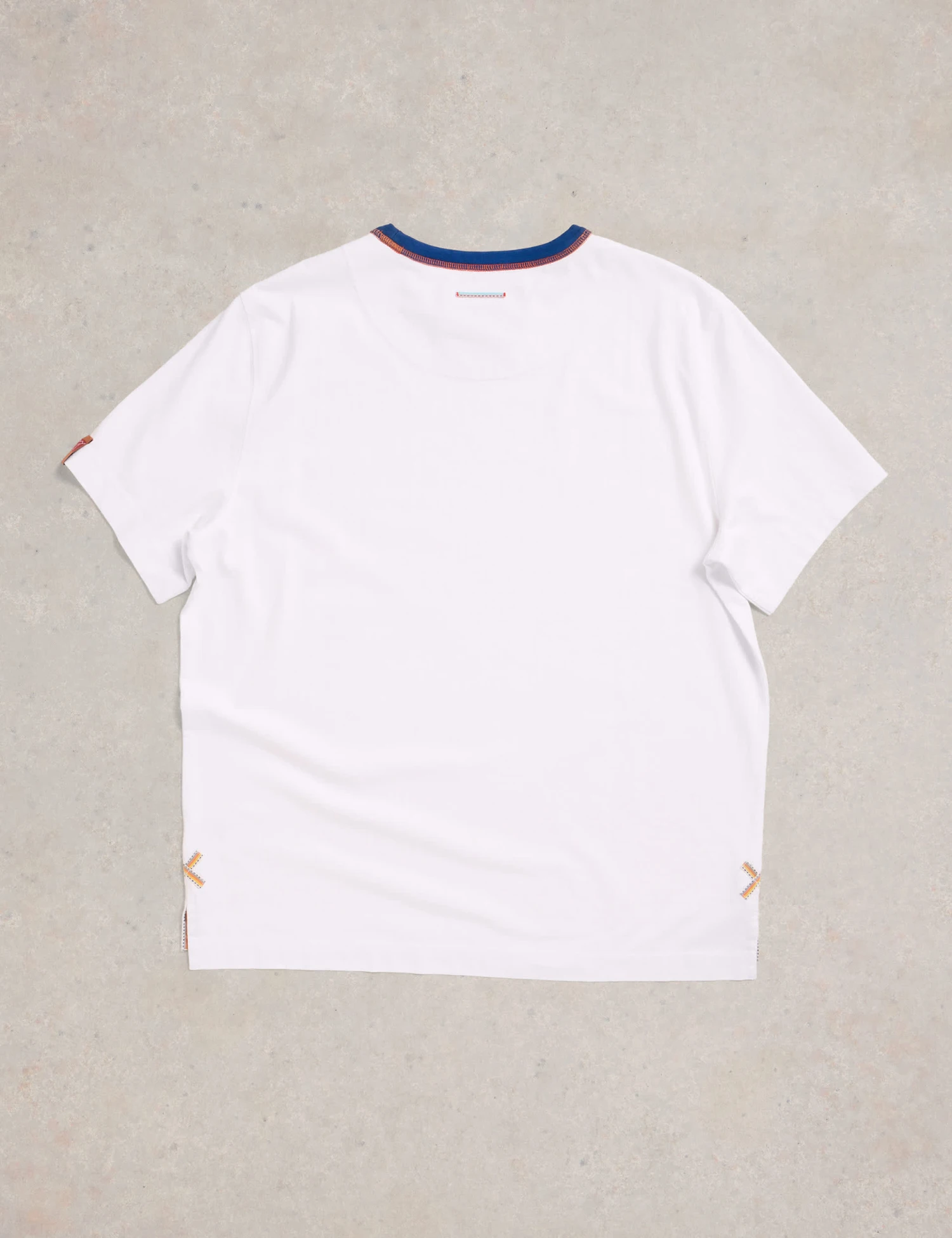 WHITE STUFF Pure Cotton Ringer T-Shirt 6 WHITE STUFF Pure Cotton Ringer T-Shirt - Image 6