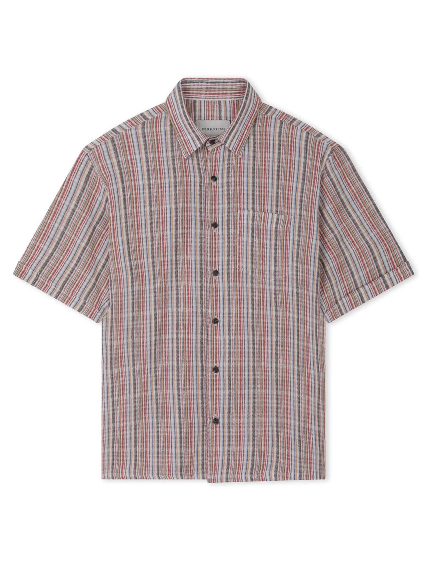 Pure Cotton Striped Beach Shirt 2 Pure Cotton Striped Beach Shirt - Image 2