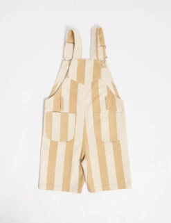 Pure Cotton Striped Dungarees (2-8 Yrs) -Marks And Spencer Shop Pure Cotton Striped Dungarees 2 8 Yrs 1 3