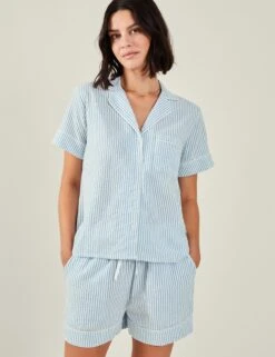 Accessorize Pure Cotton Striped Pyjamas