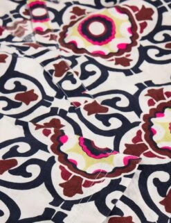 WHITE STUFF Pure Linen Printed V-Neck Collared Tunic -Marks And Spencer Shop Pure Linen Printed V Neck Collared Tunic 5