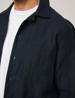 Pure Linen Shacket -Marks And Spencer Shop Pure Linen Shacket 4