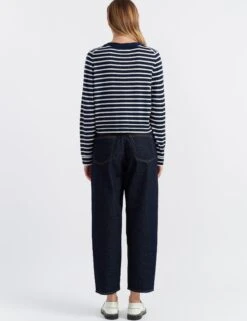 CHINTI & PARKER Pure Merino Wool Striped V-Neck Cardigan -Marks And Spencer Shop Pure Merino Wool Striped V Neck Cardigan 2