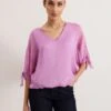 Pure Silk V-Neck Blouse -Marks And Spencer Shop Pure Silk V Neck Blouse