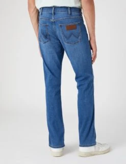 Wrangler Regular Fit Cotton Rich 5 Pocket Jeans -Marks And Spencer Shop Regular Fit Cotton Rich 5 Pocket Jeans 3