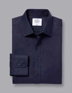 Regular Fit Non Iron Pure Cotton Twill Shirt 14 Regular Fit Non Iron Pure Cotton Twill Shirt -Marks And Spencer Shop Regular Fit Non Iron Pure Cotton Twill Shirt 4