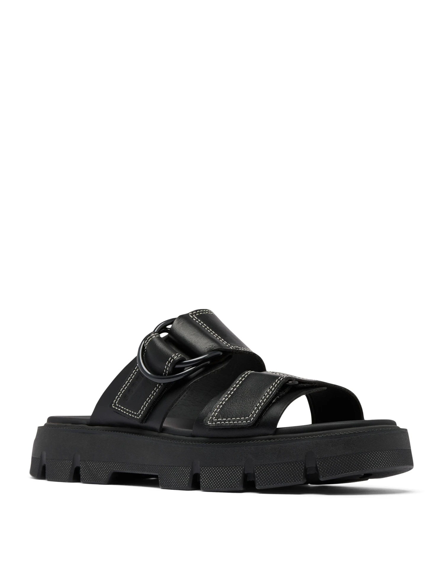 Sorel Rein Leather Chunky Flatform Sliders 4 Sorel Rein Leather Chunky Flatform Sliders - Image 4