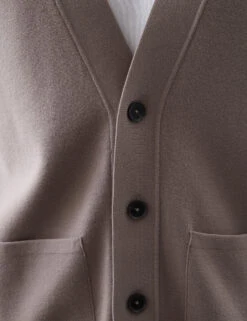 Relaxed Fit V-Neck Cardigan -Marks And Spencer Shop Relaxed Fit V Neck Cardigan 2