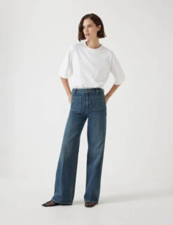 Rowan High Waisted Flared Jeans