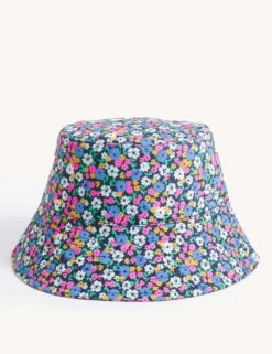 Pure Cotton Animal Print Bucket Hat
