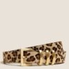 Leather Animal Effect Jean Belt -Marks And Spencer Shop SD 01 T01 7025B N4 X EC 90