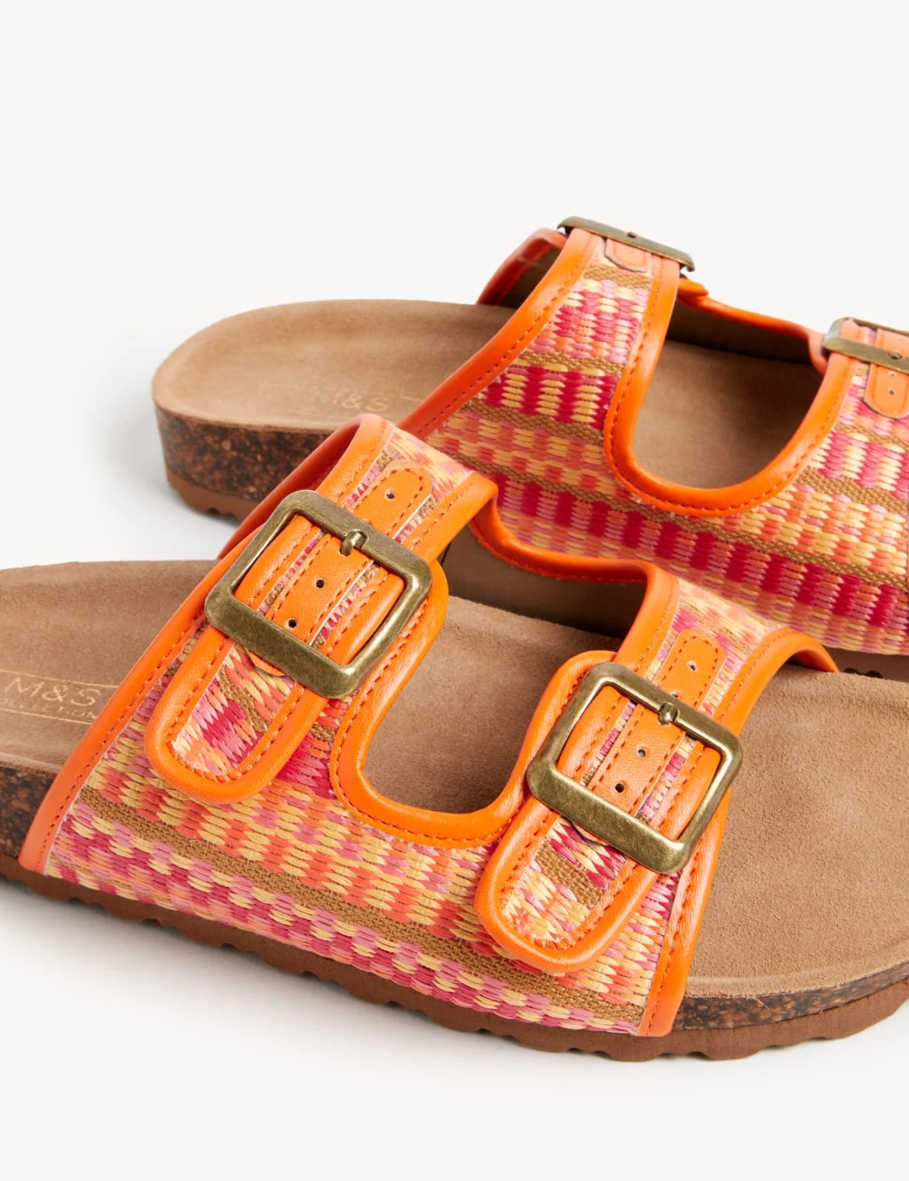 Woven Buckle Footbed Mules 3 Woven Buckle Footbed Mules - Image 3