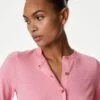 Crew Neck Button Front Cardigan -Marks And Spencer Shop SD 01 T38 5740 FD X EC 0