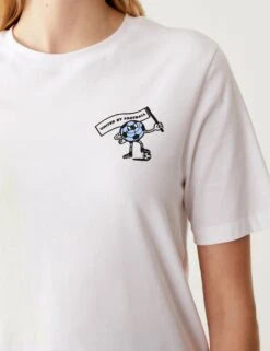 Women's Pure Cotton T-Shirt -Marks And Spencer Shop SD 01 T41 1616C Z4 X EC 2