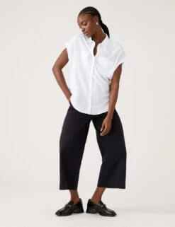 Jersey Collared Shirt 7 Jersey Collared Shirt -Marks And Spencer Shop SD 01 T43 7641 P6 X EC 1