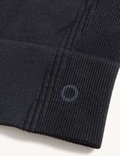 High Neck Seamless Fitted Crop Top -Marks And Spencer Shop SD 01 T51 5734 HL X EC 6