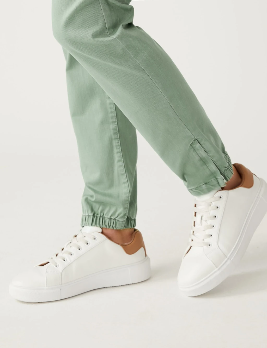 Cotton Rich Slim Fit Joggers 4 Cotton Rich Slim Fit Joggers - Image 4