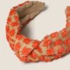 Orange Raffia Knot Alice Band 10 Orange Raffia Knot Alice Band -Marks And Spencer Shop SD 01 T66 9148H P0 X EC 0