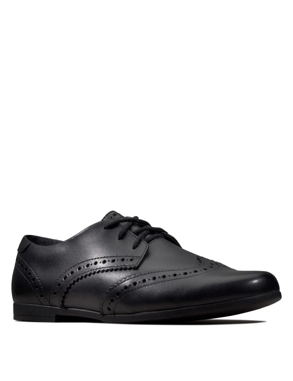 Clarks Kids' Leather Lace School Shoes (Youth Size 3-9) 1 Clarks Kids' Leather Lace School Shoes (Youth Size 3-9)